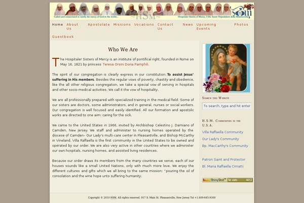 Thesis 1.6 theme site design template sample