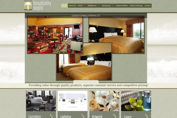 hospitality-depot.com site used Curiosity_framework_v3