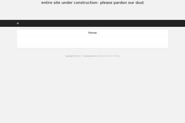 PR Pin theme site design template sample