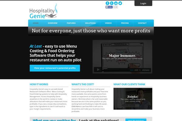hosp theme websites examples