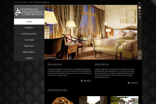 Vertikal theme site design template sample