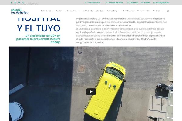 Site using Autoptimize plugin