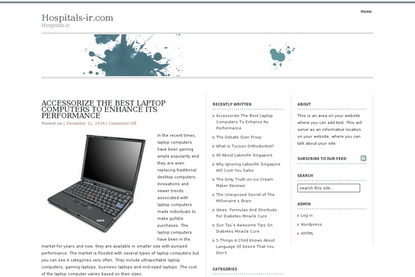 Elements of SEO theme site design template sample