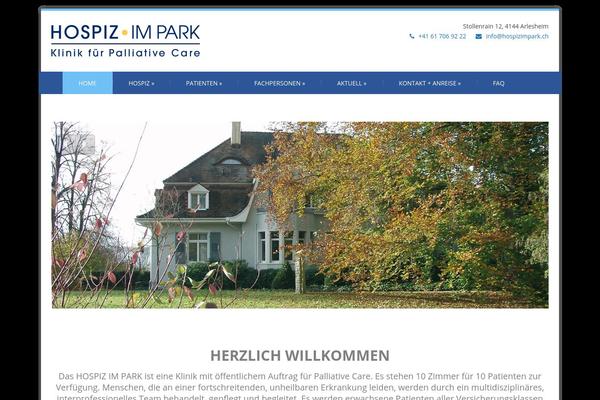 hospizimpark.ch site used Felicitypro