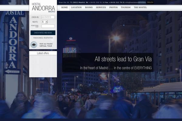 hostalandorra.com site used Andorra