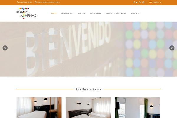 Starhotel theme site design template sample