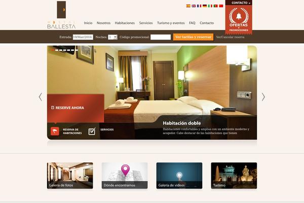 Guesthouse theme site design template sample