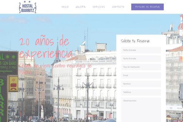 Bridge theme site design template sample
