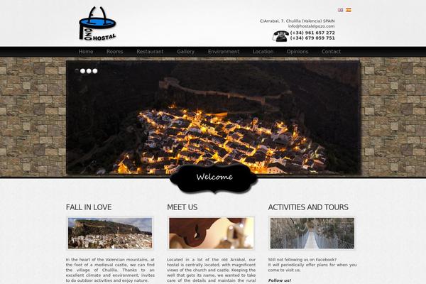 Boldy theme site design template sample