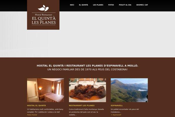 hostalelquinta.com site used Glisseo