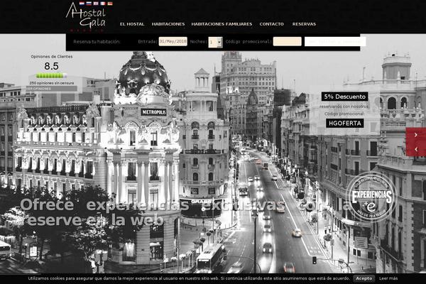 Site using Modernizr for WordPress plugin