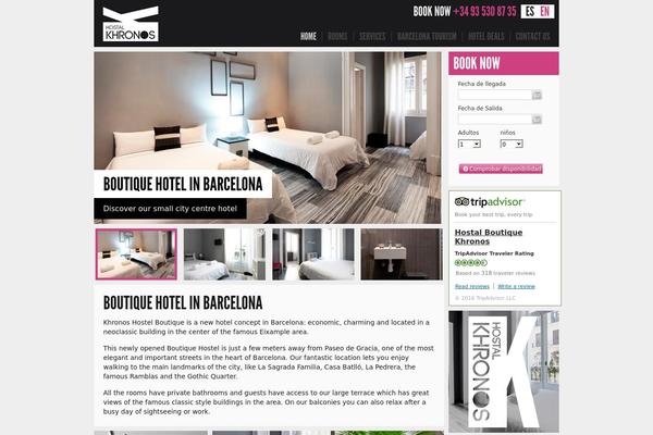 Big Easy theme site design template sample