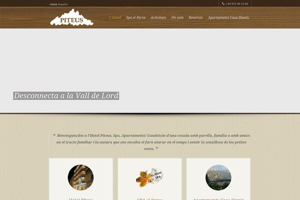 Sushi theme site design template sample