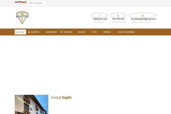 Porto theme site design template sample