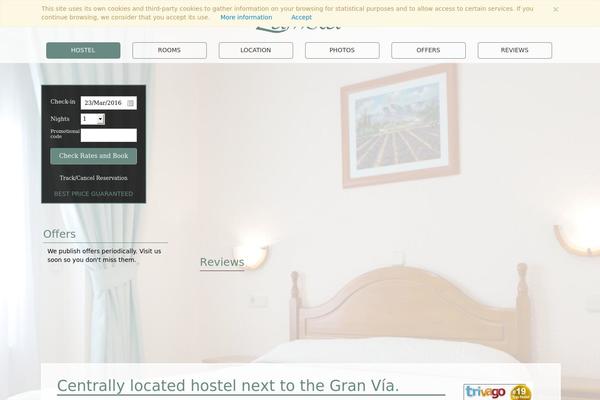 hostalzamora.com site used Hostal-zamora-2018