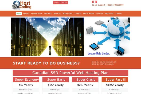 Arkahost theme site design template sample