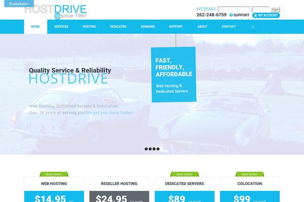 Arkahost-child theme site design template sample