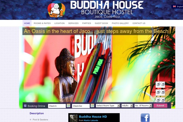 HotelBooking theme site design template sample