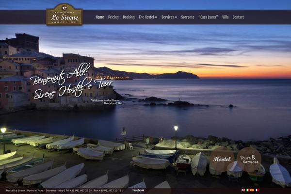 hostellesirene.com site used Lesirene-theme