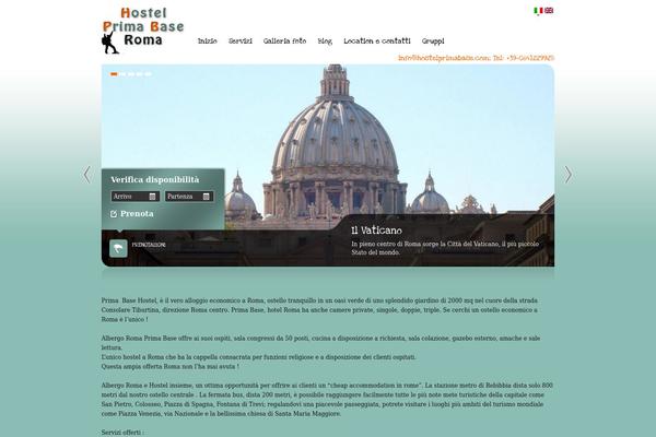 Guesthouse theme site design template sample