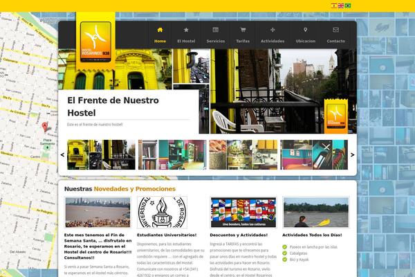 Memento theme site design template sample