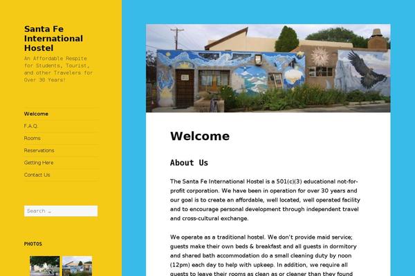 Twenty Fifteen theme site design template sample