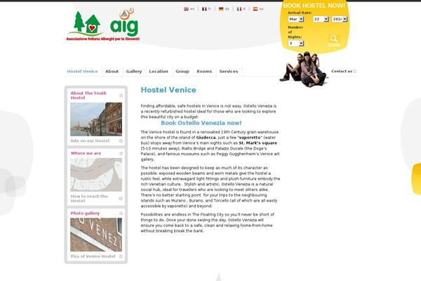 Default theme site design template sample