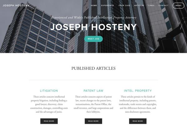 hosteny.com site used Podcaster