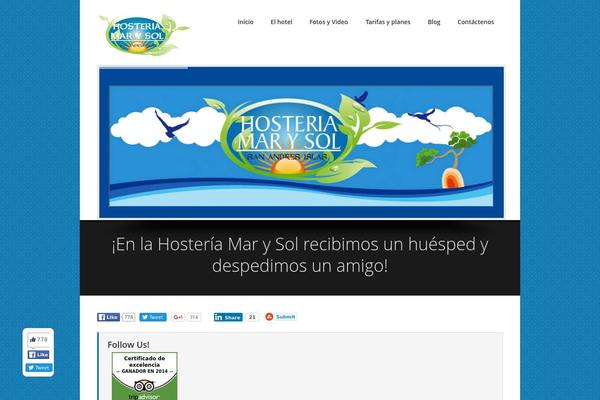 Inceptio theme site design template sample