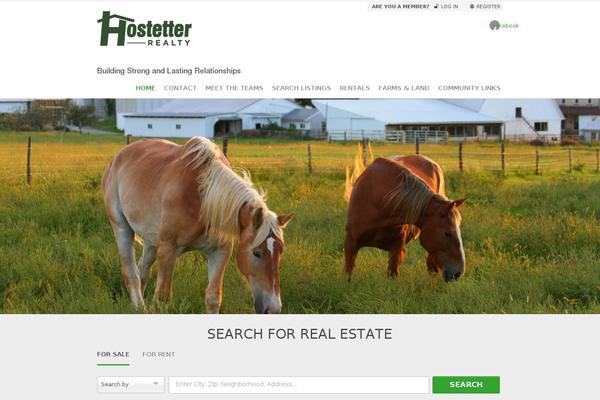 Site using Real Estate Website Builder plugin