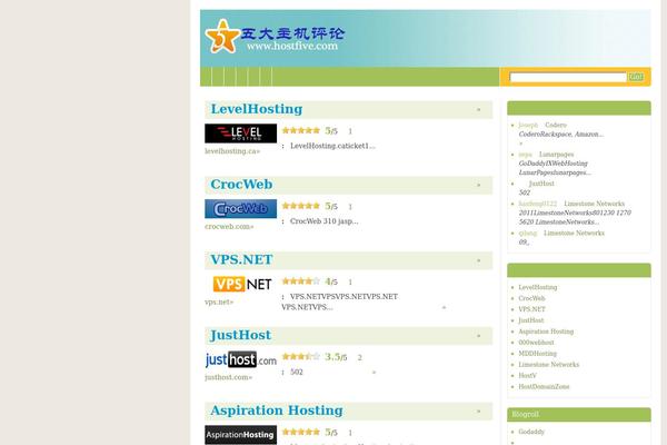 hostfive.com site used Blix