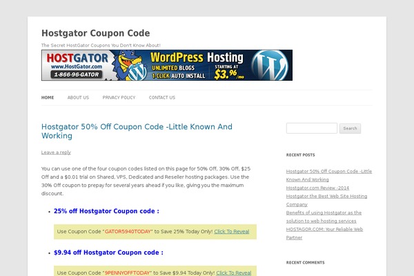 Site using Ad King Pro plugin