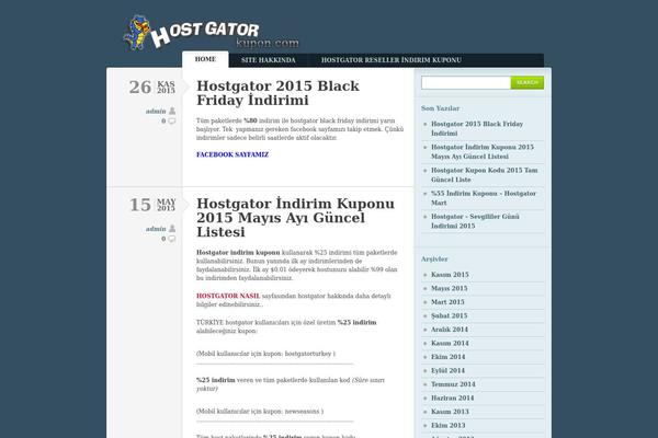 Typebased theme site design template sample