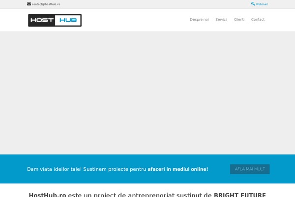 Hostme v2 theme site design template sample