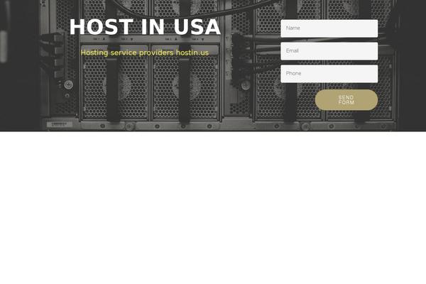 Living Journal theme site design template sample