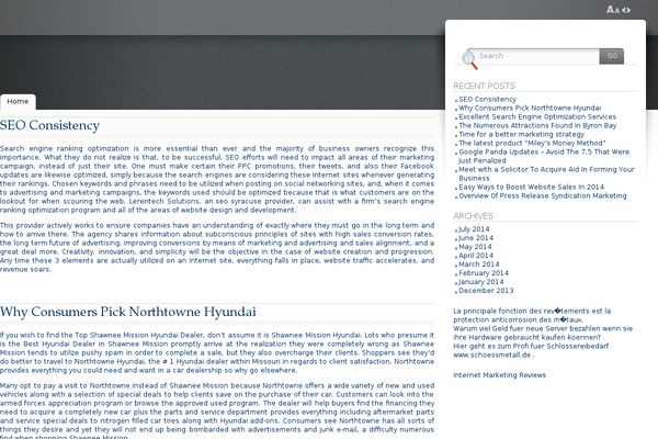 Fusion theme site design template sample