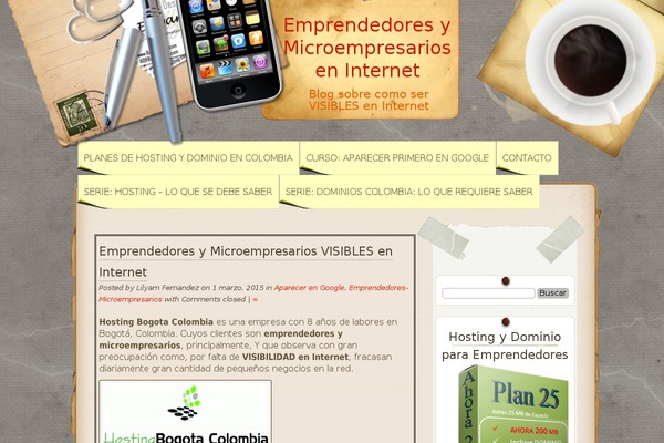Desk Mess Mirrored theme site design template sample