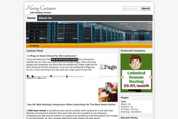 hostingcustomers.com site used Artikler