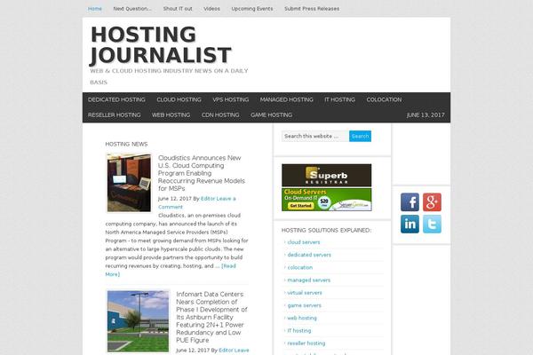 Site using Hustle plugin