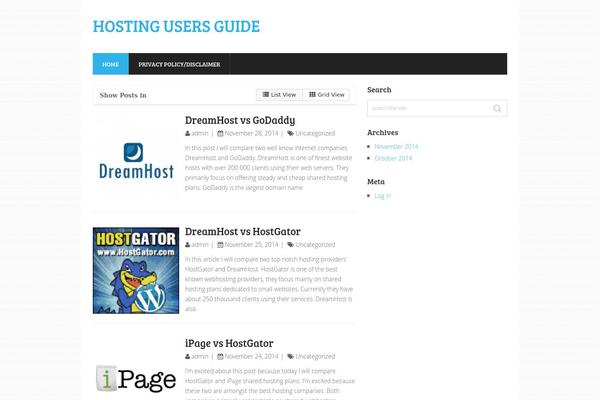 Splash theme site design template sample