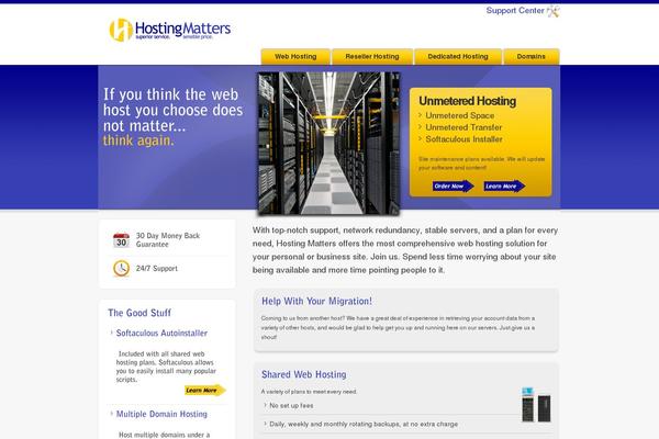 Planet-hosting theme site design template sample