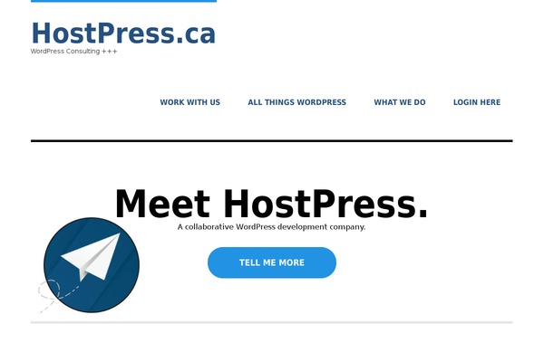Hustle theme site design template sample