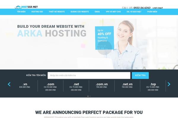 hostssd.net site used Hostssd