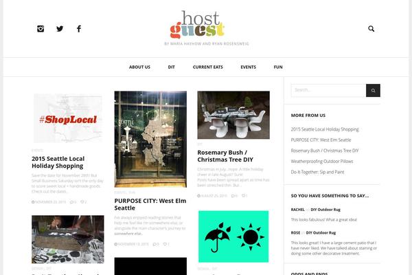 HEAP theme site design template sample