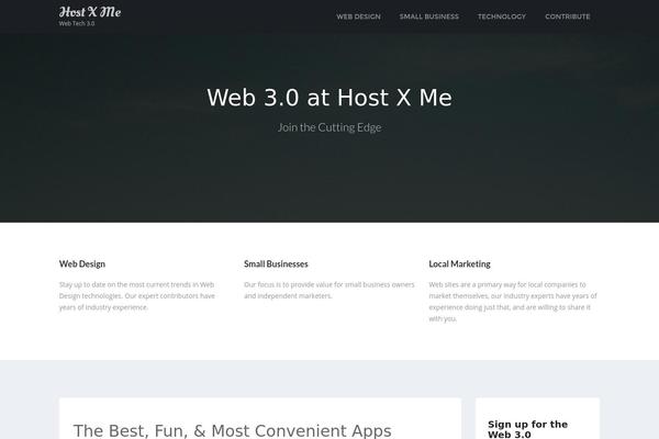 Cannyon theme site design template sample