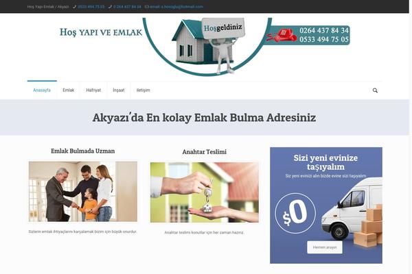 Busby theme site design template sample