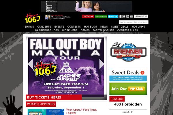 Site using Amp-events plugin