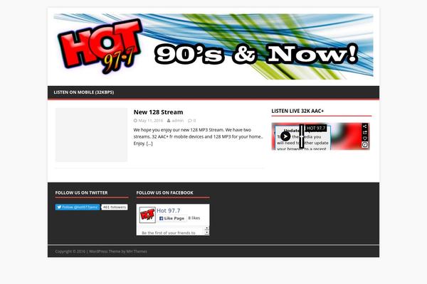 Graphene theme site design template sample