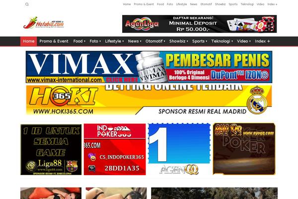 NewsMag theme site design template sample