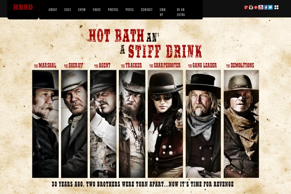 DK theme site design template sample